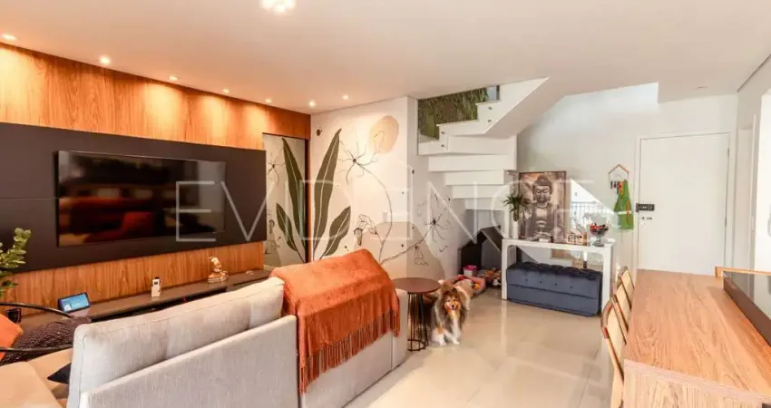 Cobertura à venda no jardim anália franco, são paulo com 180 m²