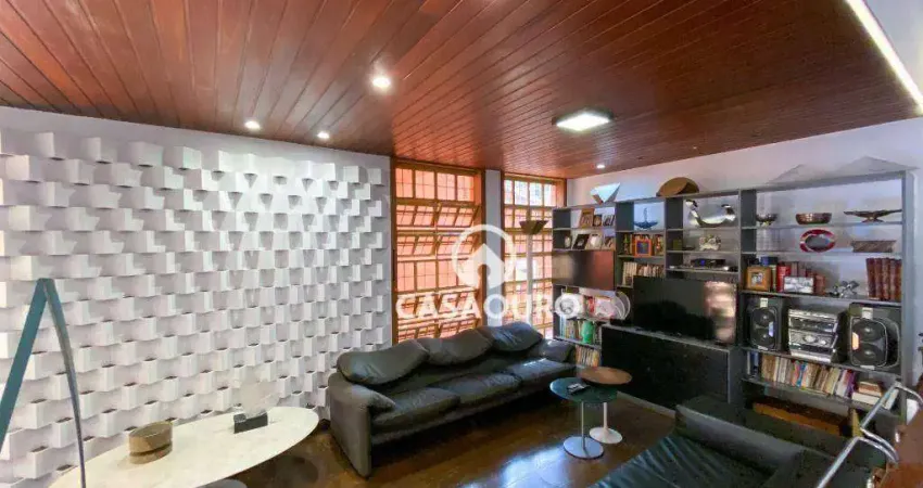 Casa com 4 dormitórios à venda, 283 m² por r$ 2.200.000,00 - serra - belo horizonte/mg