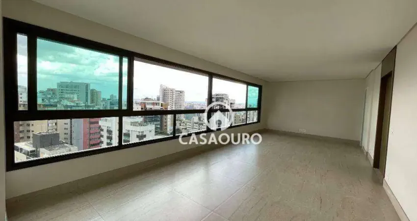 Apartamento com 4 quartos à venda, 166 m² - serra - belo horizonte/mg