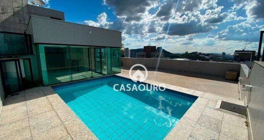 Cobertura com 4 quartos à venda, 388 m² por R$ 5.000.000 - Belvedere - Belo Horizonte/MG