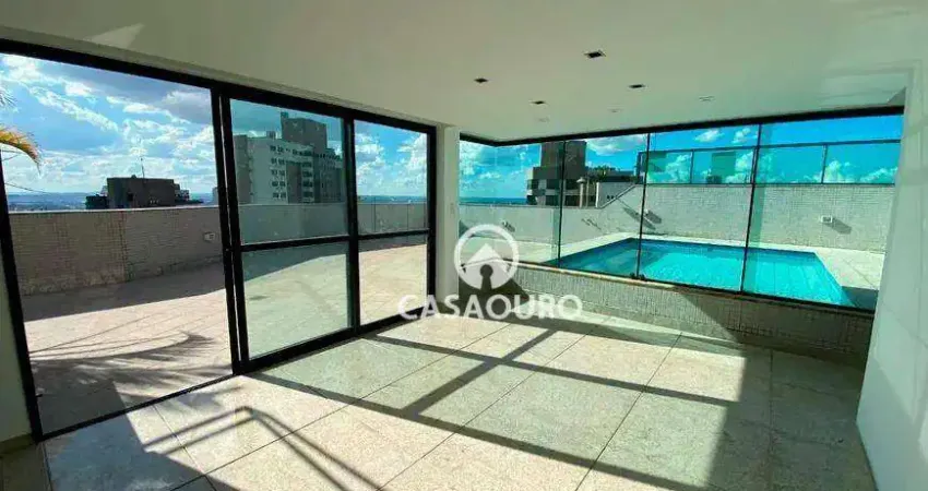Cobertura com 4 quartos à venda, 388 m² por r$ 5.000.000 - belvedere - belo horizonte/mg