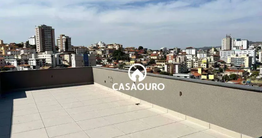 Cobertura com 3 quartos à venda, 150 m² por r$ 937.000 - sagrada família - belo horizonte/mg