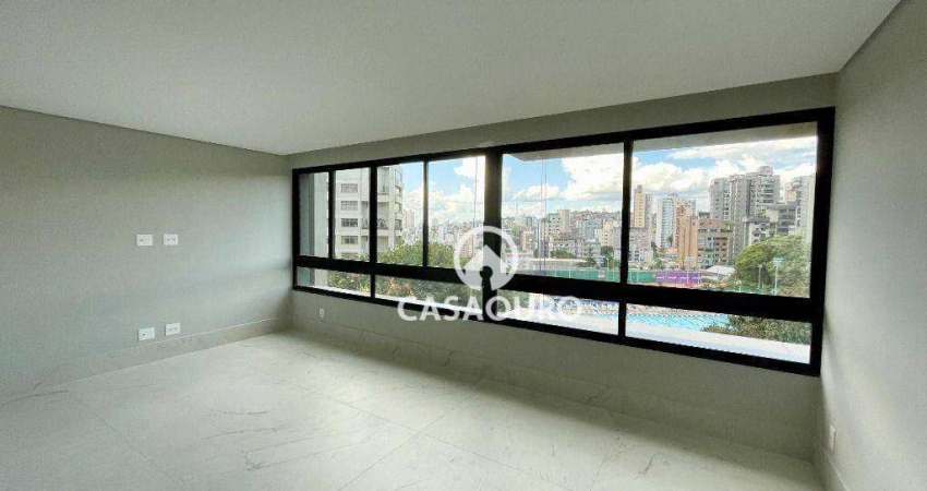 Apartamento com 4 suítes à venda, 125 m²  - Serra - Belo Horizonte/MG
