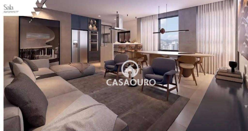 Apartamento à venda, 133 m² por R$ 2.838.800,00 - Santo Agostinho - Belo Horizonte/MG