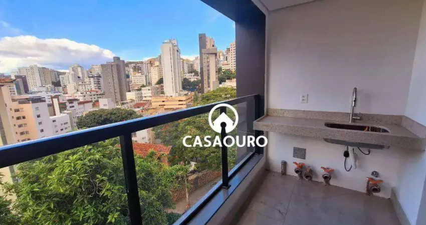 Apartamento com 3 suítes à venda, 97 m² - Sion - Belo Horizonte/MG.
