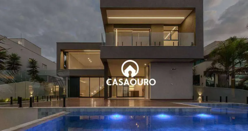 Casa com 4 quartos à venda, 408 m² por r$ 4.890.000 - alphaville - lagoa dos ingleses - nova lima/mg