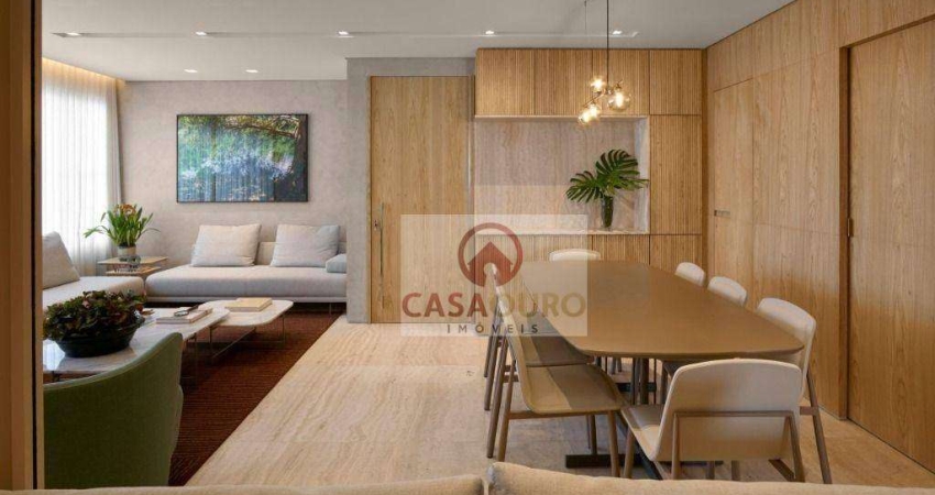 Apartamento com 4 quartos à venda, 139 m²  - Sion - Belo Horizonte/MG