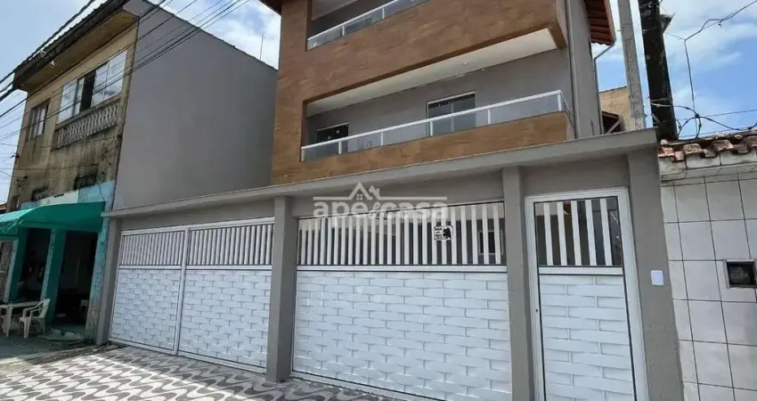 Sobrado de condomínio com 2 quartos à venda, mirim - praia grande