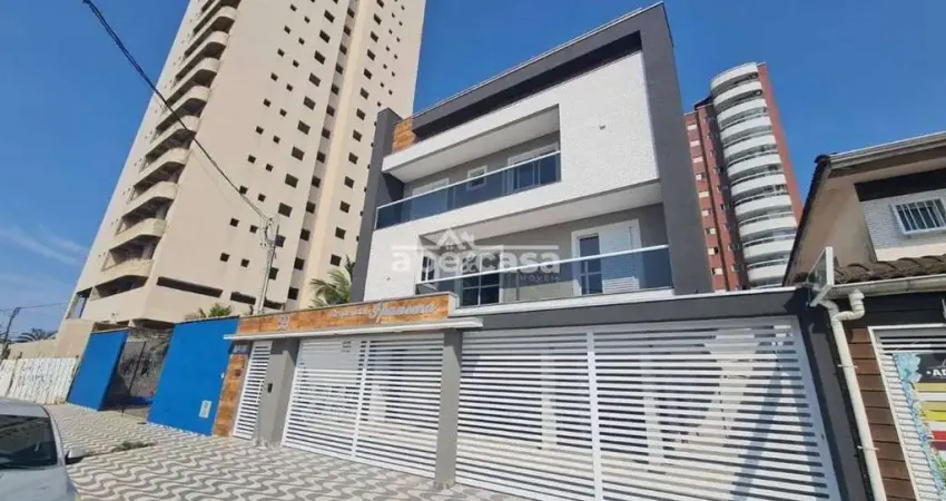 Casa em condomínio fechado com 2 quartos à venda no Balneário Maracanã, Praia Grande 