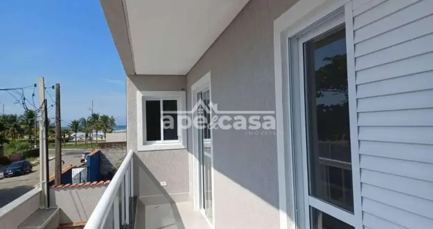Casa Cond. Sobreposta Alta c/ Sacada e Vista mar