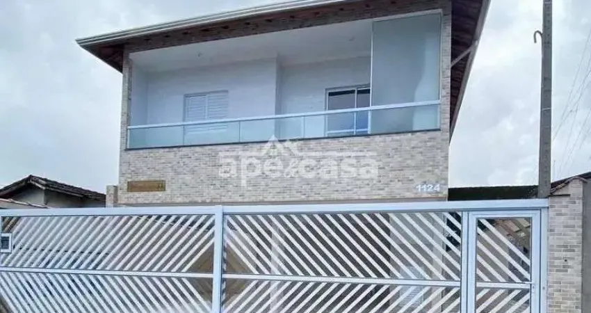 Casa em condomínio fechado com 2 quartos à venda no Jardim Melvi, Praia Grande 