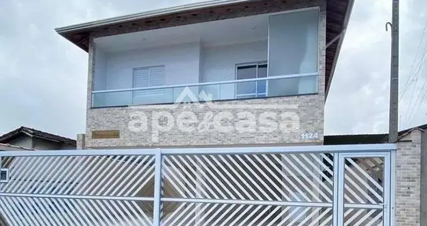 Casa em condomínio fechado com 2 quartos à venda no Jardim Melvi, Praia Grande 