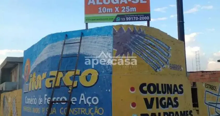 Terreno comercial para alugar no Ribeirópolis, Praia Grande 