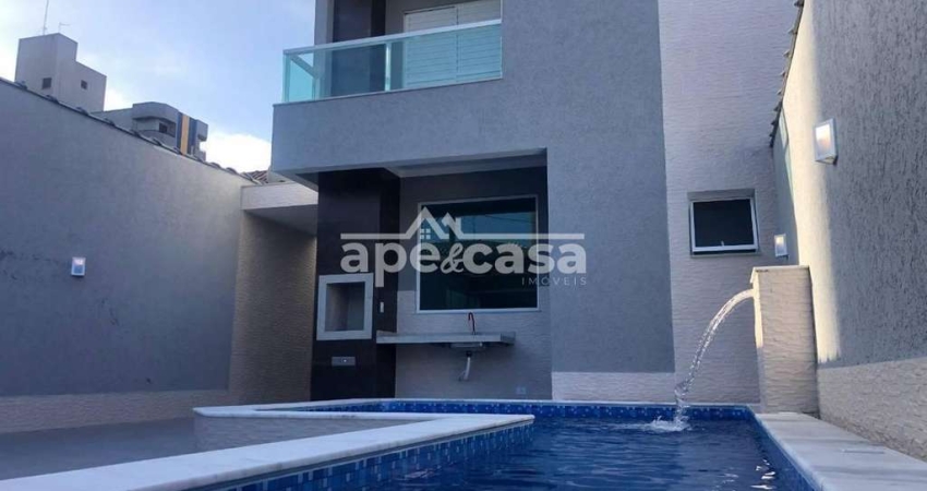 Casa com 3 quartos à venda na Tupi, Praia Grande 