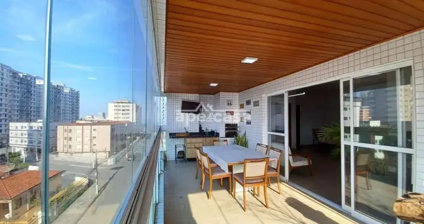 Apartamento com 3 quartos para alugar na Tupi, Praia Grande 