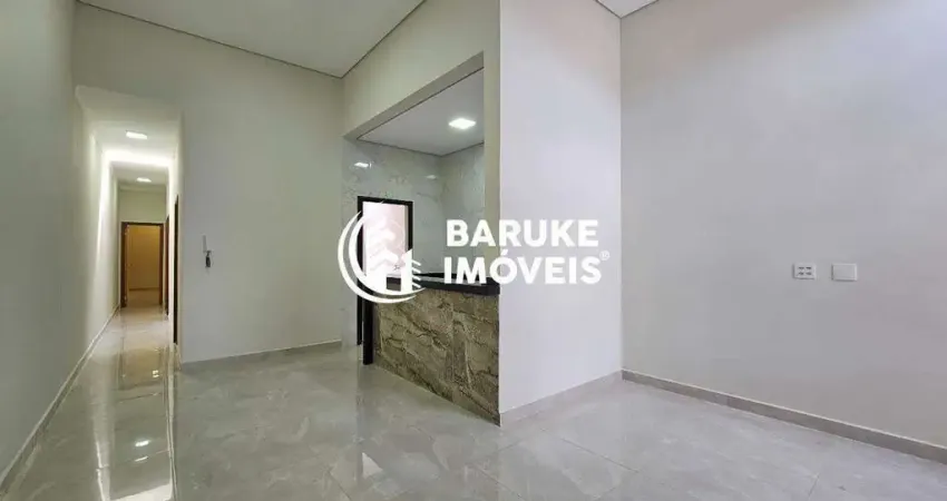 Casa térrea com 3 dormitórios, com acabamento de primeira linha