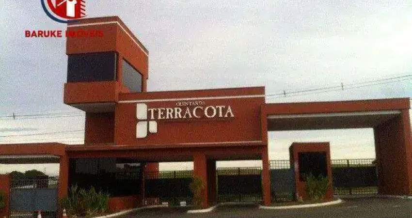 Terreno à venda no condomínio residencial quintas da terracota
