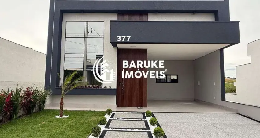 Casa de condomínio com 3 quartos, sendo 3 suítes, à venda no bairro jardim residencial gran reserve