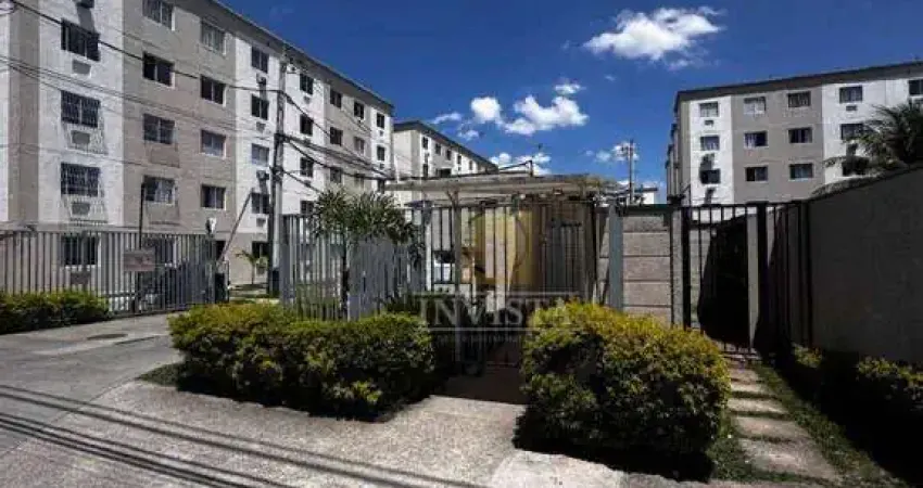 Apartamento com 2 dormitórios à venda, 41 m² por r$ 130.000,00 - santa cruz - rio de janeiro/rj