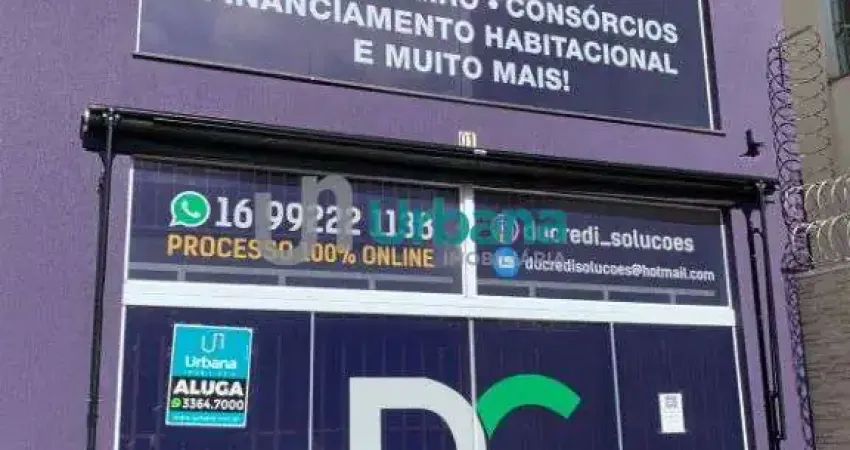 Sala comercial com 2 salas para alugar no Jardim Lutfalla, São Carlos 