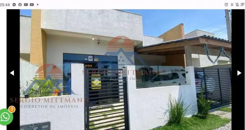 Casa para venda em itapoá, barra do saí, 2 dormitórios, 1 banheiro, 1 vaga