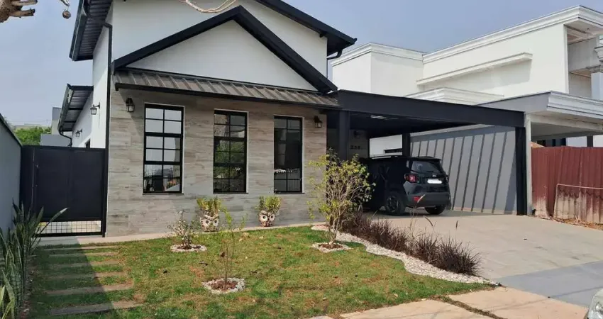 Casa à venda no Condomínio Una - Itu/SP 03 Quartos, moderna