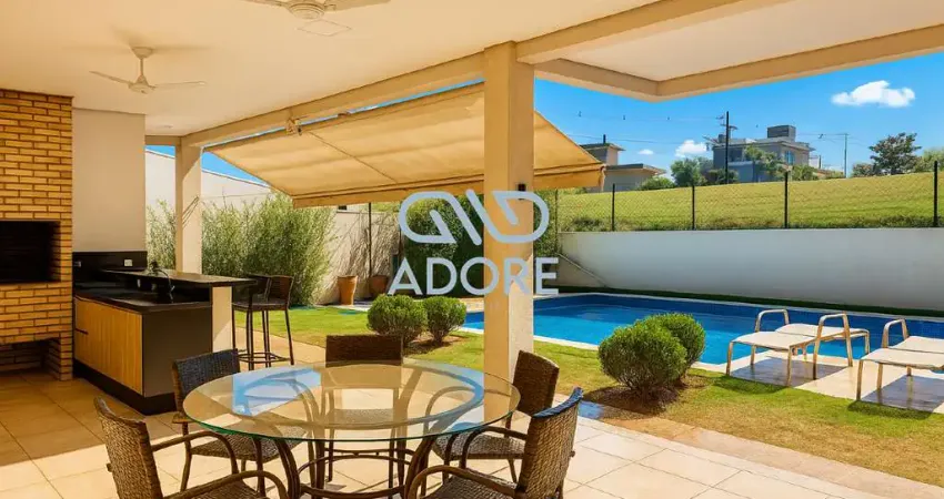 Casa à venda no condomínio Villas do Golfe em Itu - SP - 3 quartos, piscina - R$2.600.000,00