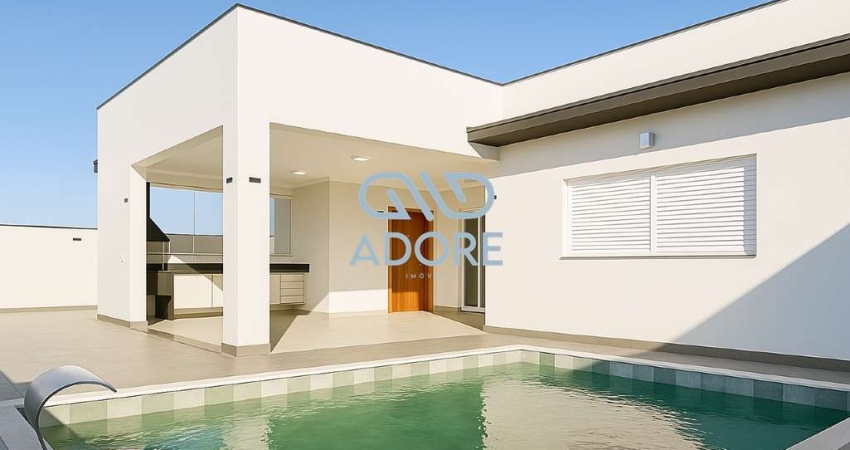 Casa para aluguel no condomínio Central Parque – Salto/SP | 3 Quartos | Piscina