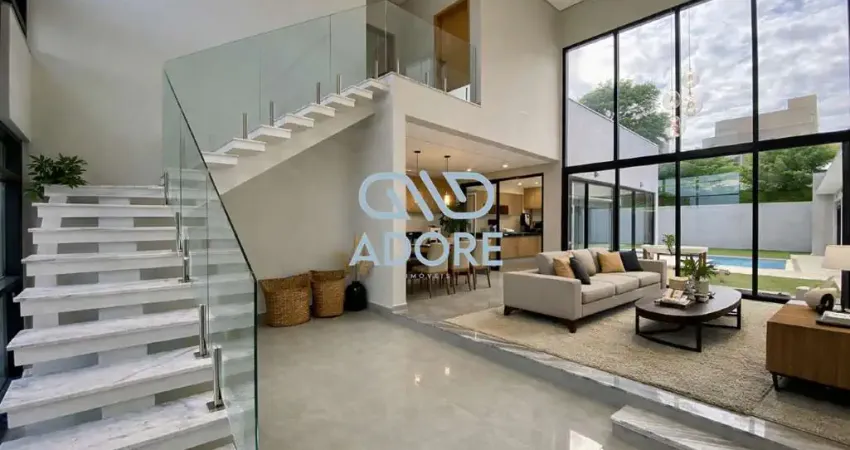 Casa à Venda no Condomínio Parque Xapada Ytu em Itu/SP | 5 Quartos | Piscina | Gramado