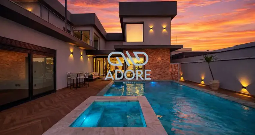 Casa à venda no Condomínio Xapada Parque Ytu – Itu/SP | 4 suítes | Piscina