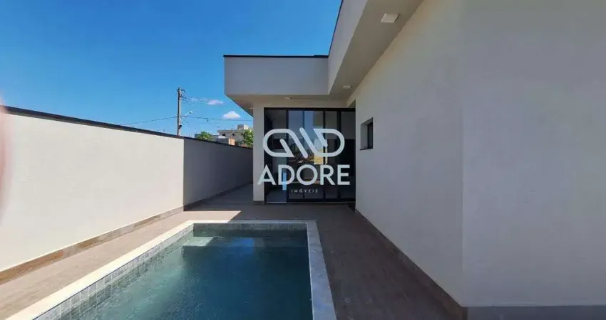 Casa à venda no Condomínio Reserva Central Parque - Salto/SP