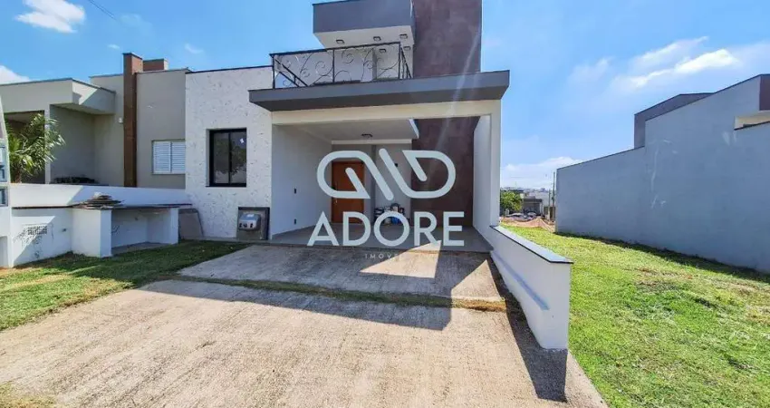 Casa em condomínio fechado com 3 quartos à venda na Rua Estado de Minas Gerais, Village Moutonnée, Salto