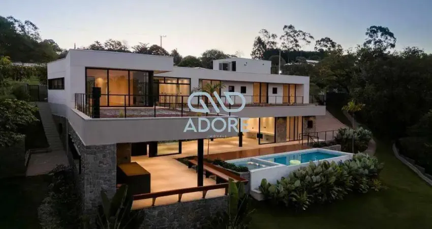 Casa em condomínio fechado com 5 quartos à venda na Rua Rouxinol, Chácara Residencial Paraíso Marriot, Itu