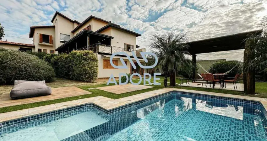 Casa em condomínio fechado com 5 quartos à venda na Estrada Municipal Augusto Zanoni, Jardim Emicol, Itu