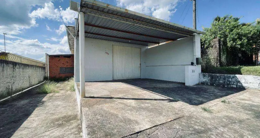 Salão para venda, 500,00 m² área total, 170,00 m² área construída, bairro Cruzeiro do Sul, Santa Barbara D' Oeste.