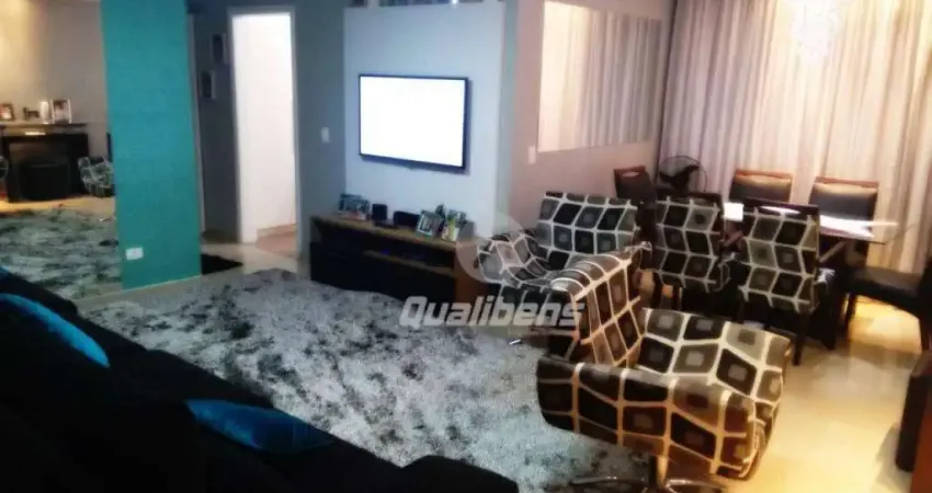 Apartamento com 3 dormitórios à venda, 105 m² por R$ 689.000,00 - Vila Bocaina - Mauá/SP