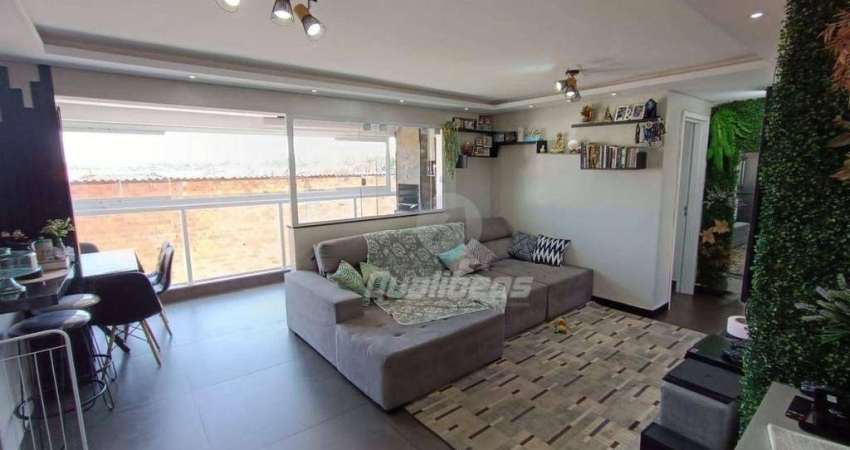 Apartamento com 3 dormitórios à venda, 80 m² por R$ 470.000,00 - Vila Emílio - Mauá/SP