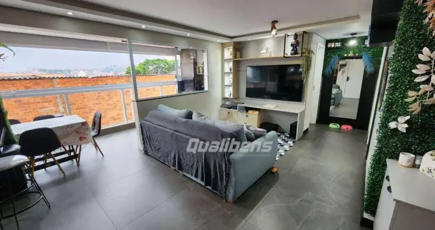Apartamento com 3 dormitórios à venda, 80 m² por R$ 585.000,00 - Vila Emílio - Mauá/SP