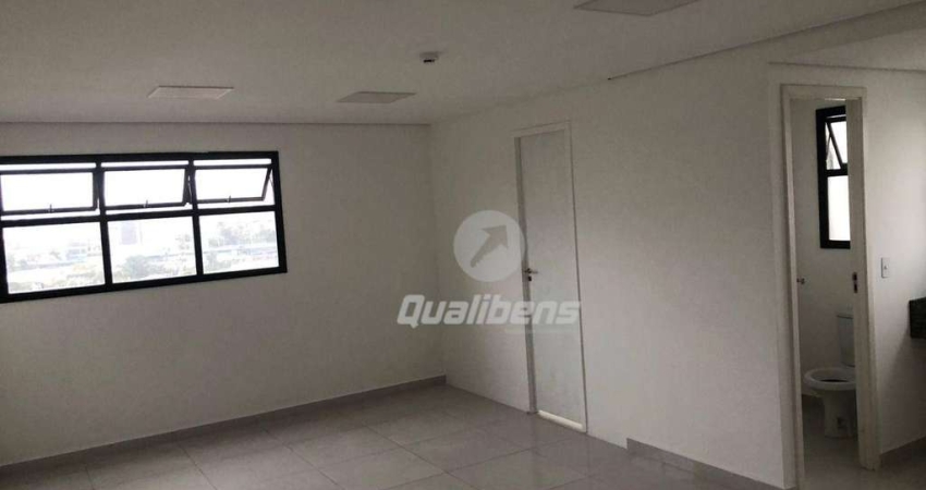 Sala para alugar, 32 m² por R$ 1.930,01/mês - Matriz - Mauá/SP