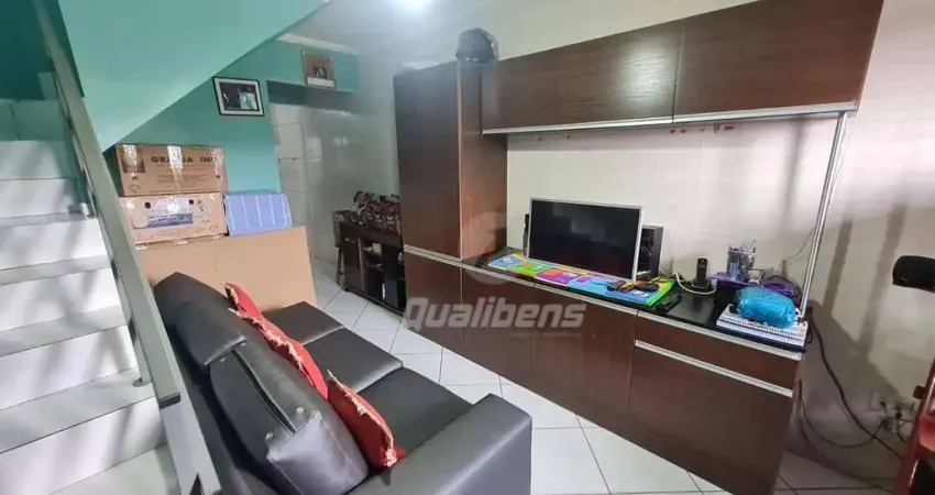 Sobrado com 2 dormitórios à venda, 76 m² por r$ 650.000,00 - jardim santista - mauá/sp