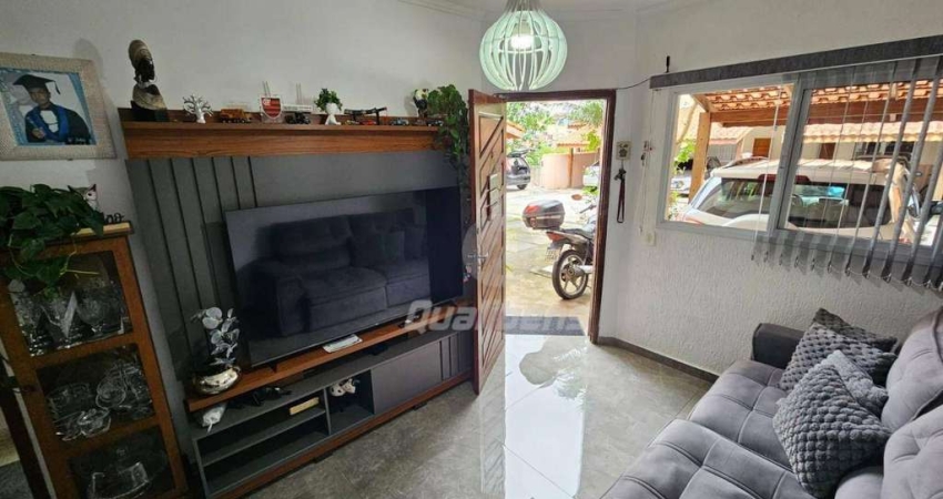 Sobrado com 2 dormitórios à venda, 62 m² por R$ 373.000,00 - Vila Bocaina - Mauá/SP