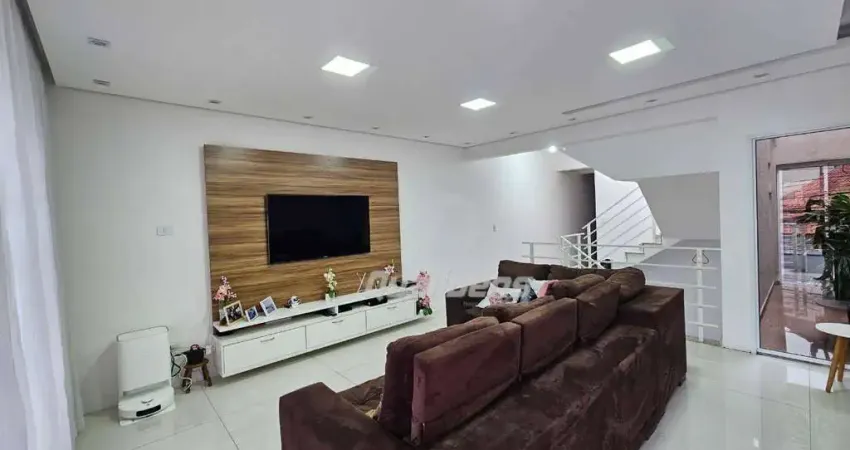 Sobrado com 3 dormitórios à venda, 200 m² por r$ 805.000,00 - parque são vicente - mauá/sp