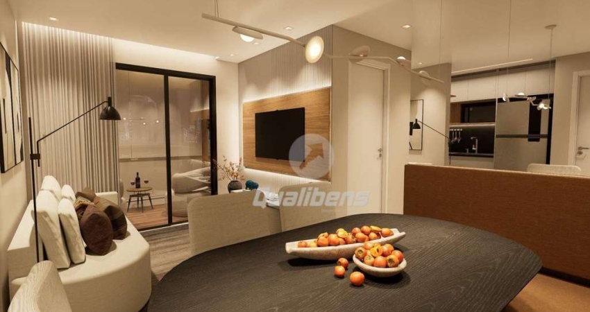 Apartamento com 2 dormitórios à venda, 55 m² por R$ 357.500,00 - Vila Guarani - Mauá/SP