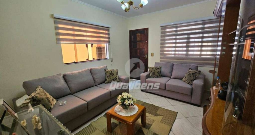 Sobrado com 3 dormitórios para alugar, 274 m² por R$ 2.700,01/mês - Vila Emílio - Mauá/SP