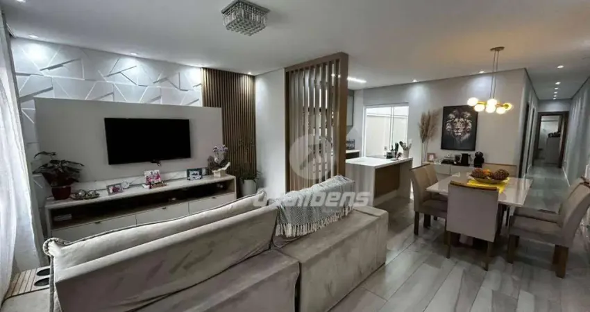 Casa com 3 dormitórios à venda, 90 m² por R$ 650.000,00 - Parque Bandeirantes - Mauá/SP