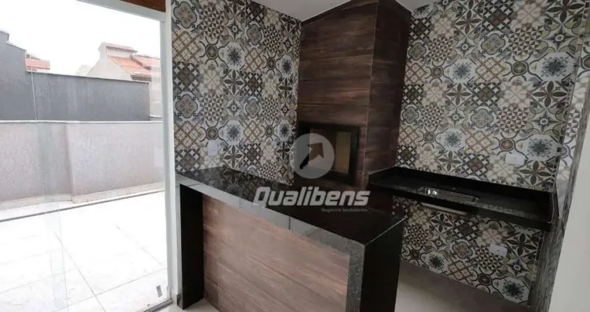 Cobertura com 3 dormitórios à venda, 138 m² por R$ 665.000,00 - Vila Curuçá - Santo André/SP