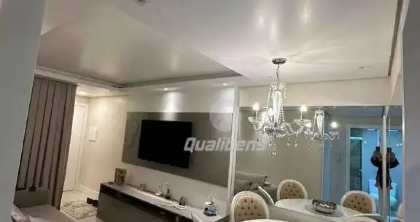 Apartamento com 2 dormitórios à venda, 50 m² por r$ 415.000,00 - vila scarpelli - santo andré/sp
