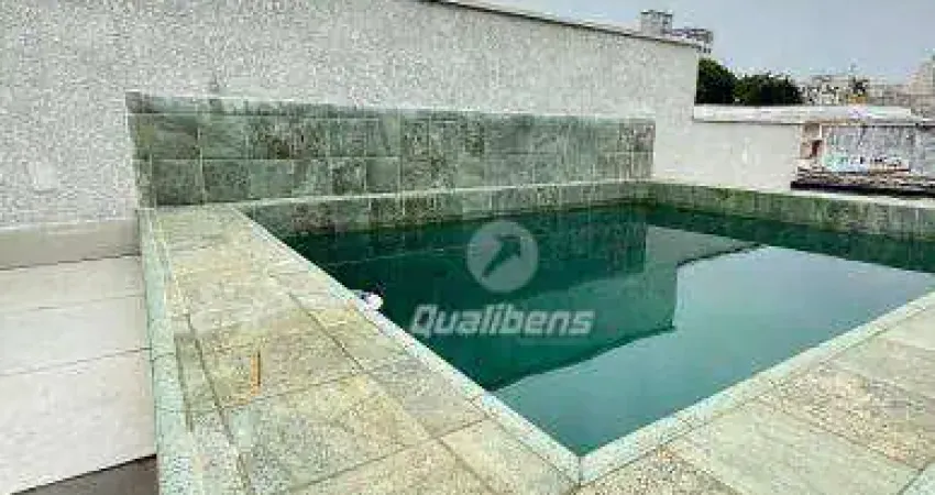 Cobertura com 3 dormitórios à venda, 140 m² por r$ 869.000,00 - jardim bela vista - santo andré/sp