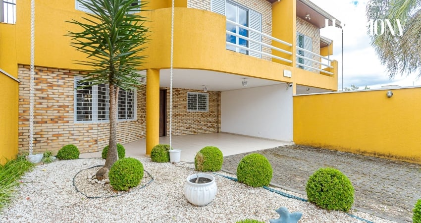 Sobrado com ático e 184m² 3 dormitórios (01 suíte) por r$ 920.000 nas mercês em curitiba - paraná