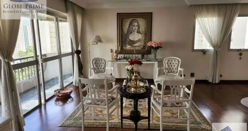 Apartamento de Alto Padrão com 198m² em bairro Nobre de São Paulo, Moema.